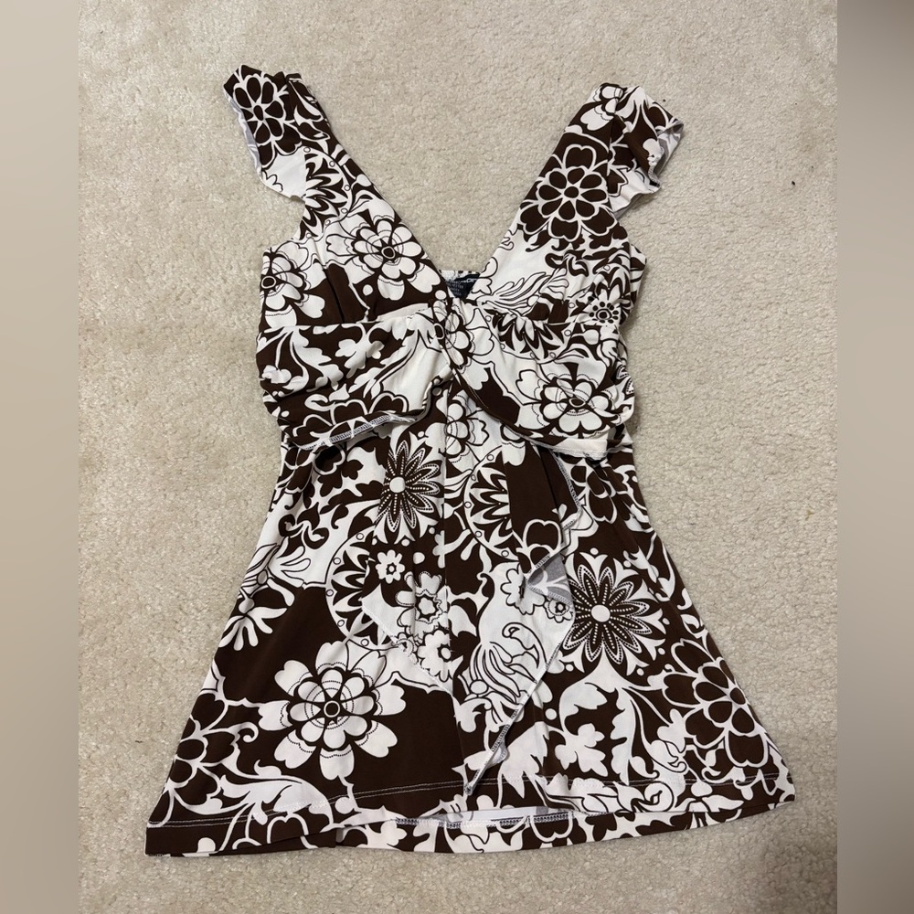 Y2K Babydoll Style Top